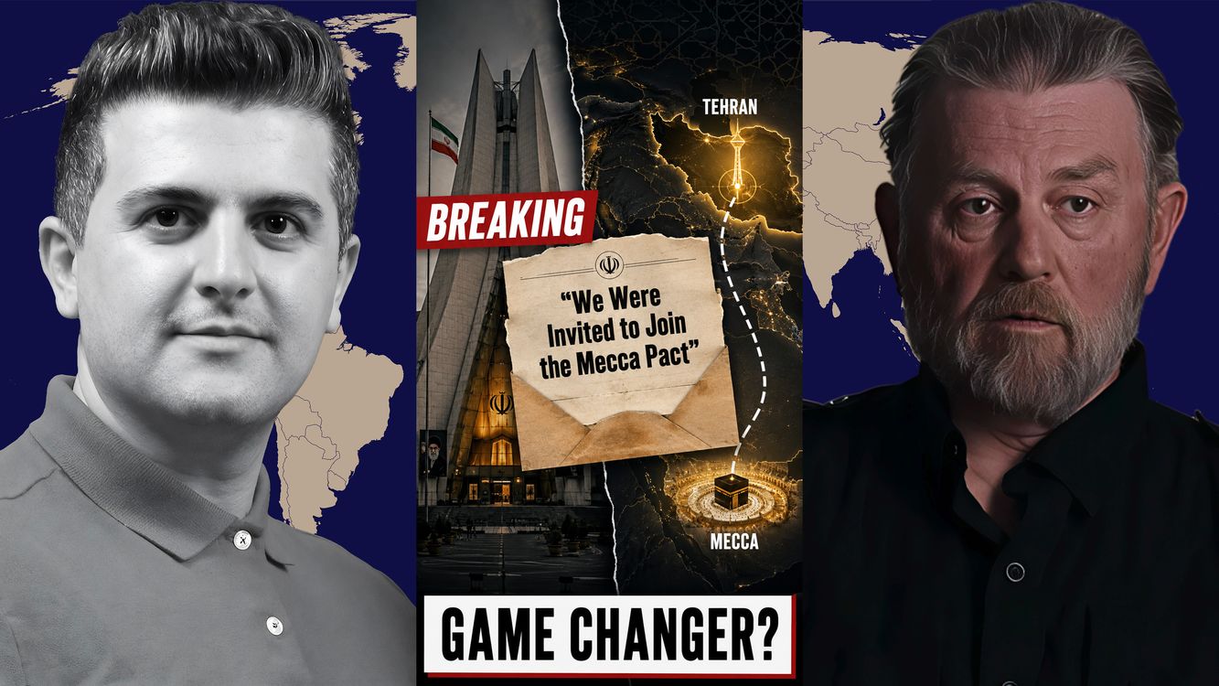 cover art for Larry Johnson: Iran’s Parliament Agency DROPS BOMBSHELL: “We Were Invited to Join the Mecca Pact”