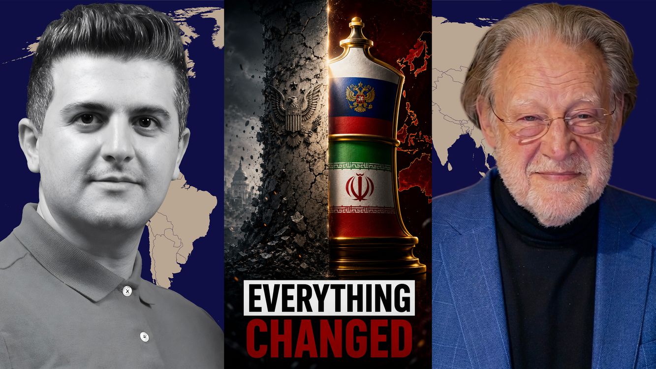 cover art for John Helmer: The Empire Crumbles: the War on Iran and Russia Just Changed EVERYTHING