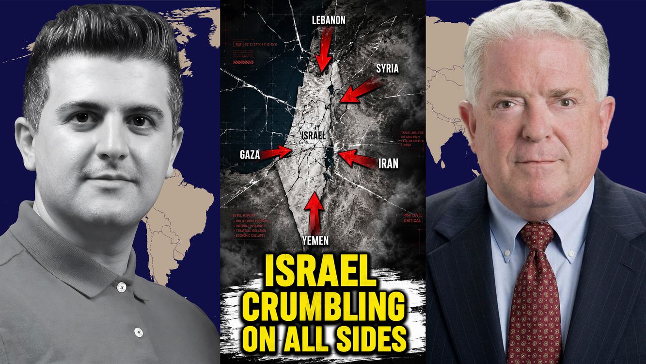 cover art for Amb. Chas Freeman: Crumbling on All Sides: The Staggering Reality of Israel's Multi-Front War