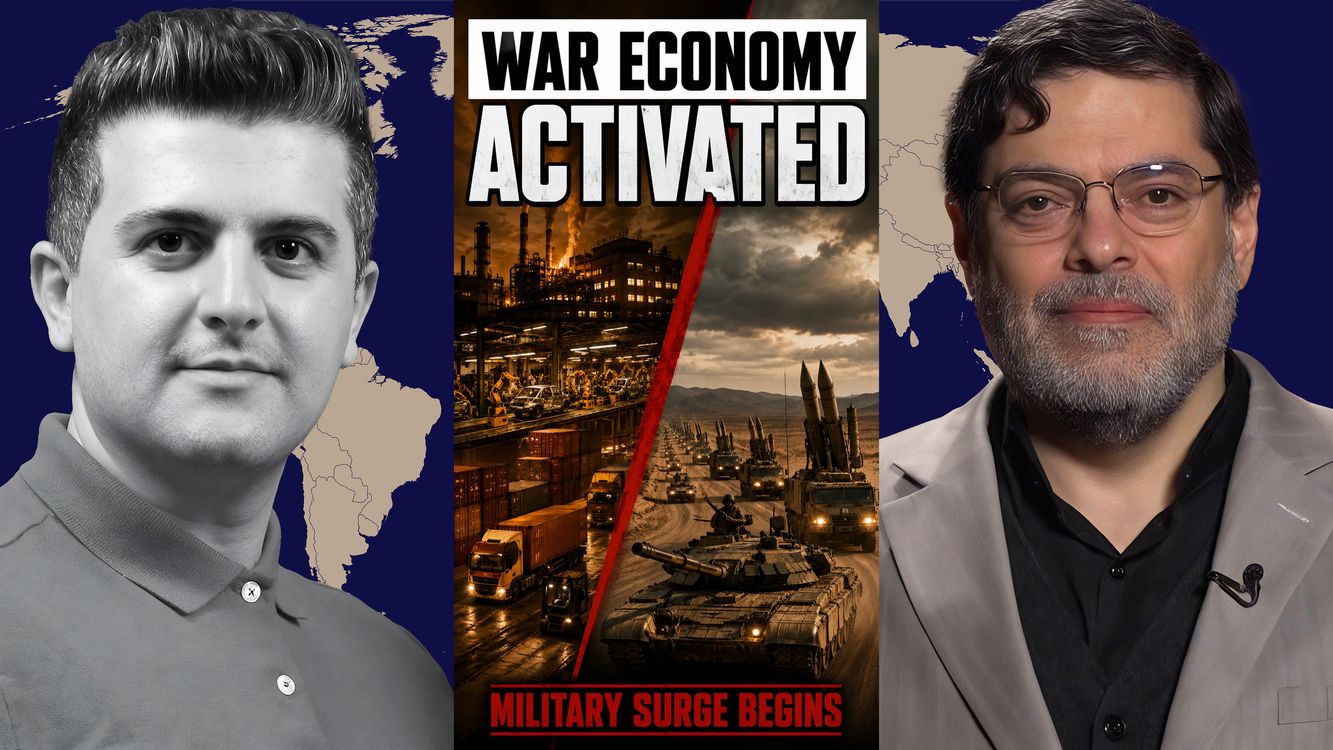 cover art for Seyed M. Marandi: Iran Activates War Economy & Military Surge as All-Out Conflict Becomes Inevitable