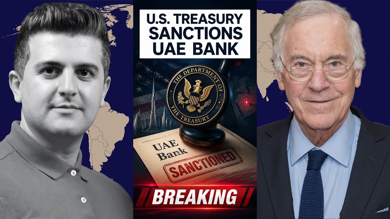 cover art for Prof. Steve Hanke: US Strikes UAE Bank Over Iran Sanctions