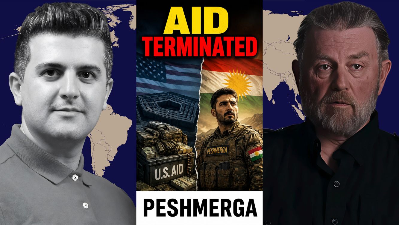 cover art for Larry Johnson: US to Cut ALL Military Aid to Kurdish Peshmerga