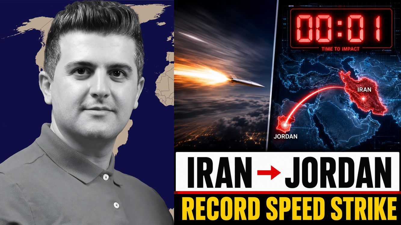 cover art for Nima R. Alkhorshid: Iran Launches MAJOR Retaliation…Record-Speed Strike on Jordan Changes Everything
