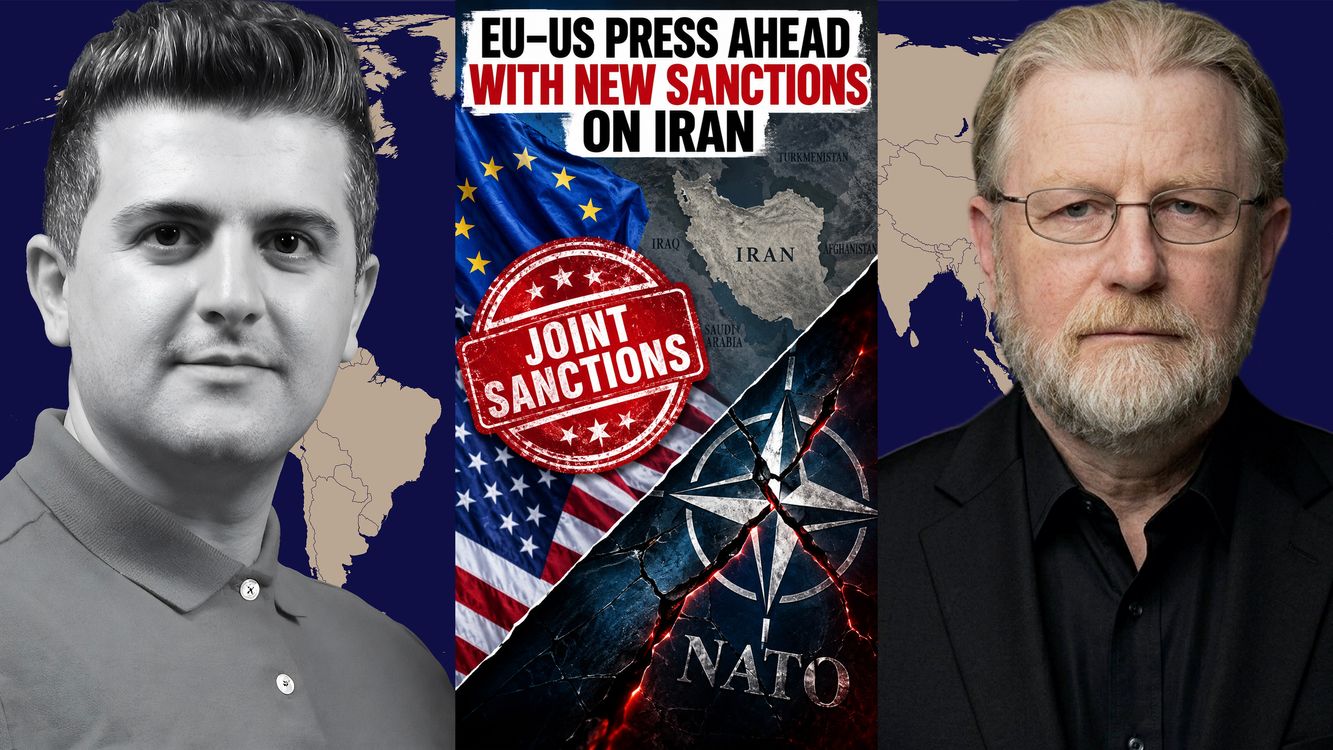 cover art for Larry Johnson: EU Joins US Sanctions on Iran - NATO Faces Collapse