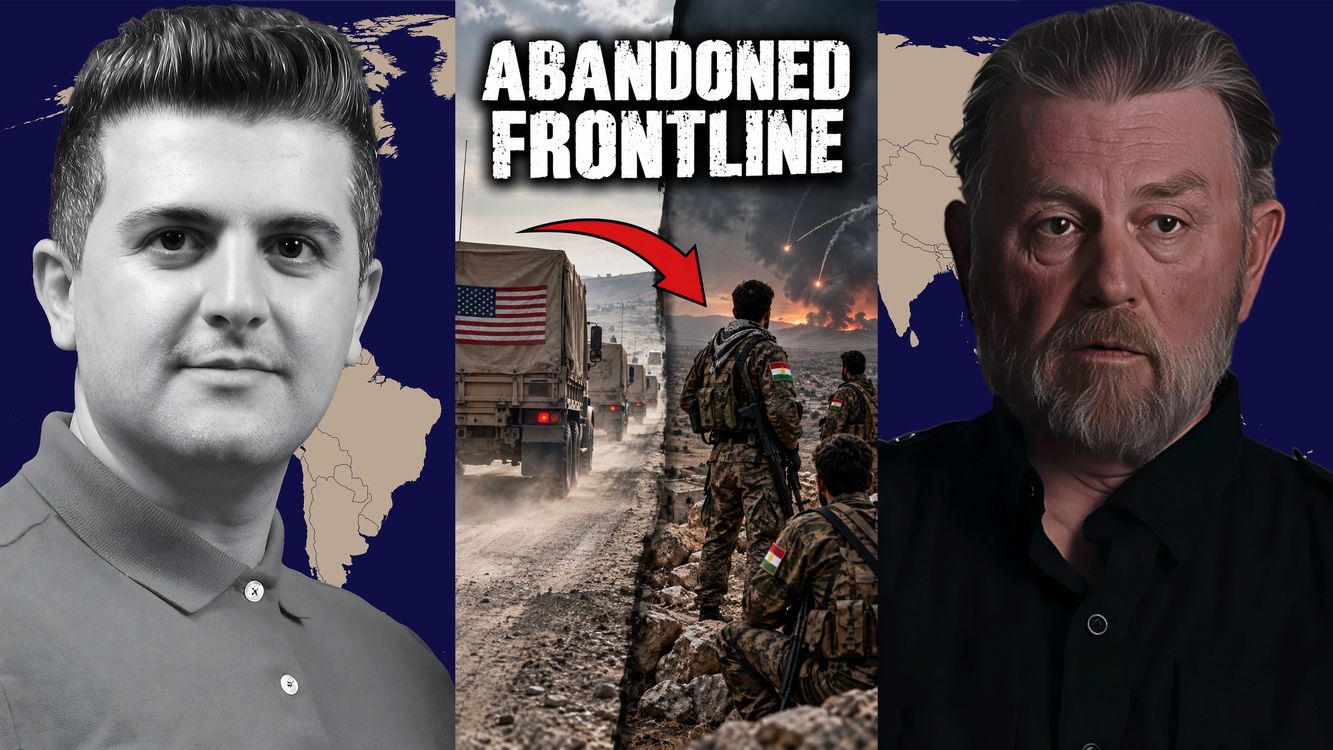 cover art for Larry Johnson: U.S. ABANDONS Kurdish Frontline - Troops & Patriots PULLED Before Iran Strike