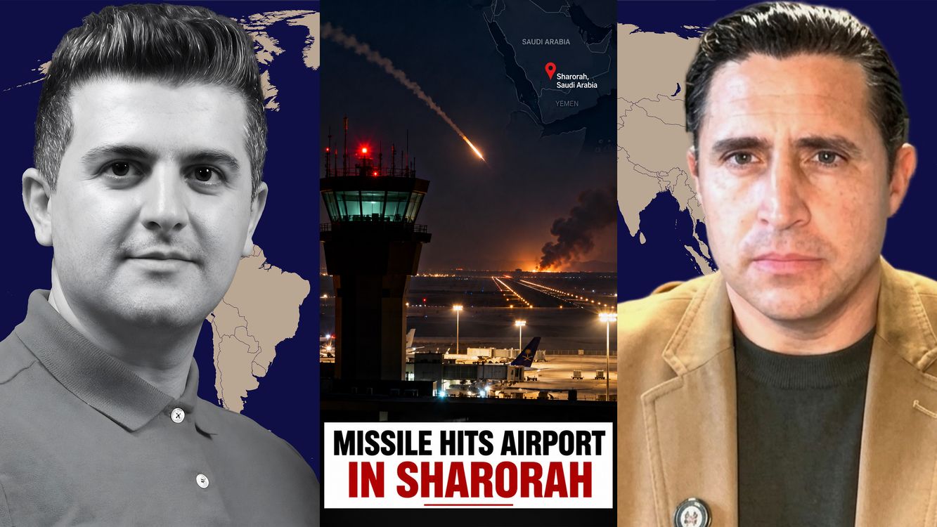 cover art for Lt. Col. Anthony Aguilar: Yemeni Missile Hit on Sharorah Airport; Gulf States Brace for Fallout