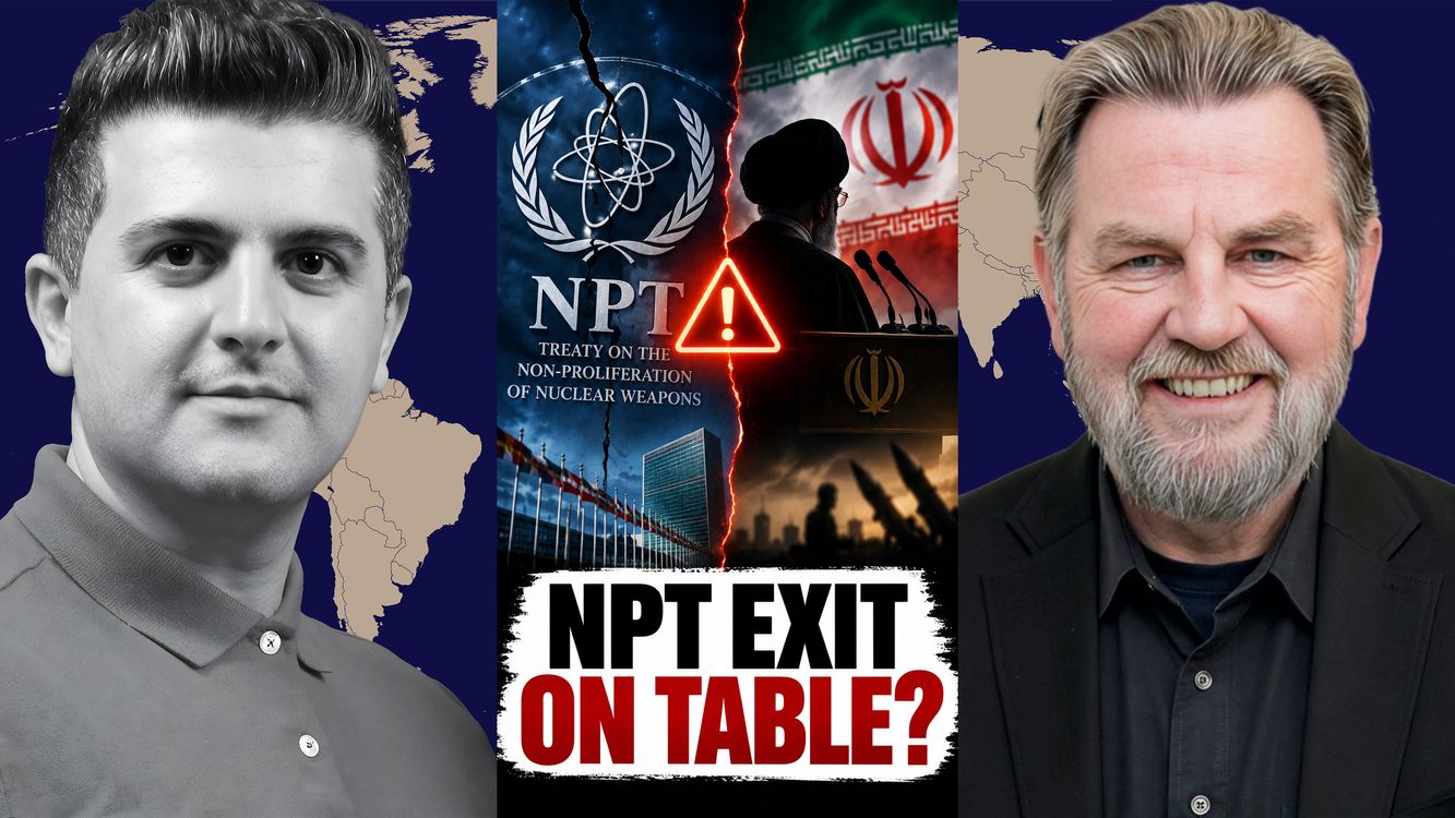 cover art for Larry Johnson: Iran's Nuclear Shift: Official Warns NPT Exit "On the Table" Despite Fatwa Commitment