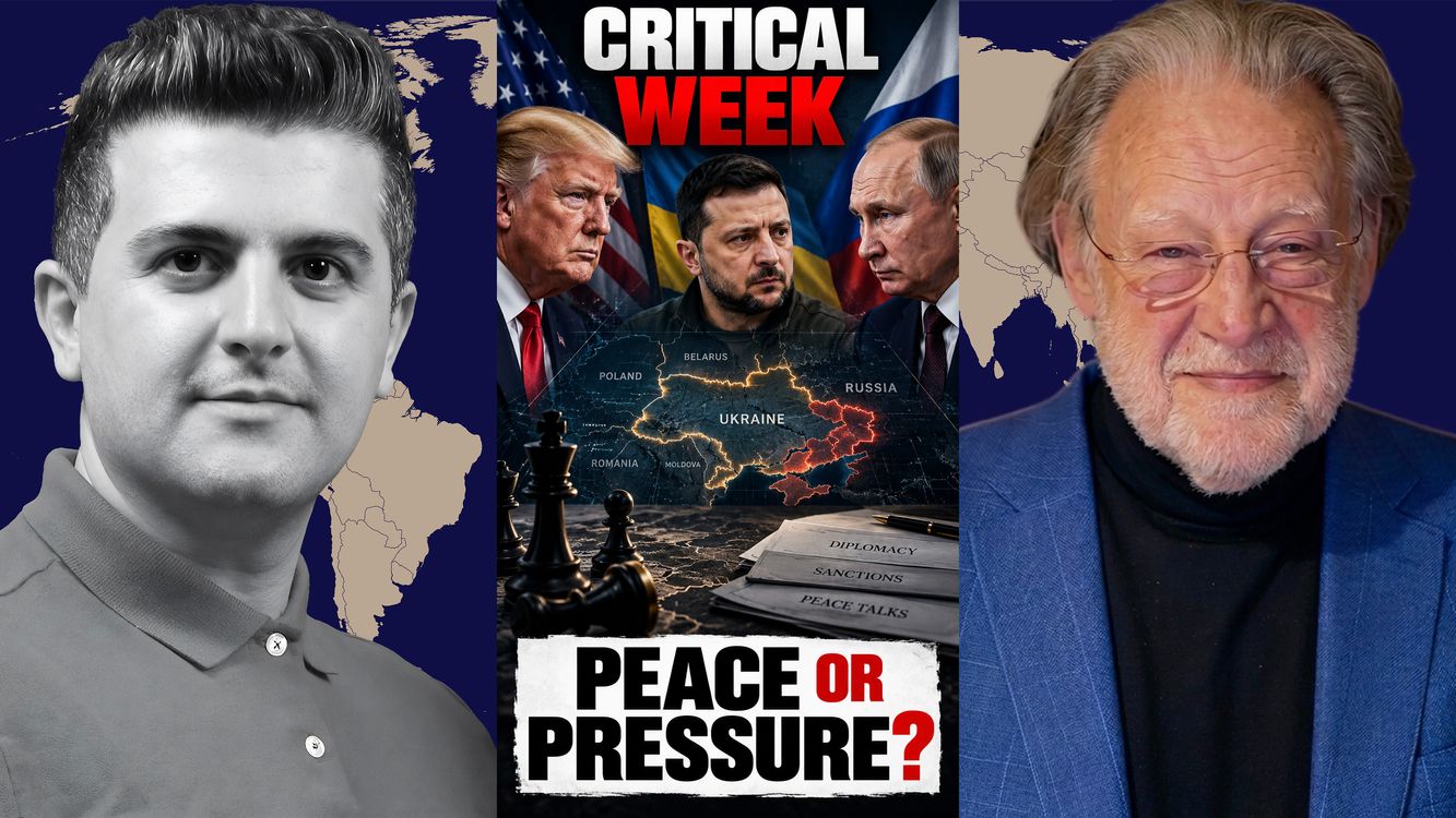 cover art for John Helmer: Trump, Zelensky & Putin Set the Stage for a Critical Week