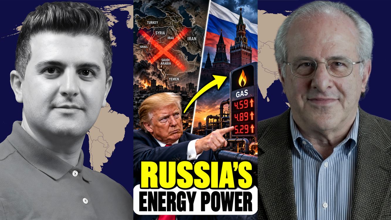 cover art for TRUMP: RUSSIA—NOT MIDDLE EAST—IS DRIVING THE DIESEL CRISIS - w/ Richard Wolff