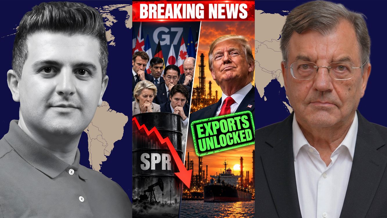cover art for Michael Hudson: BREAKING: G7 Taps Strategic Oil Reserves—Trump Removes Export Restrictions