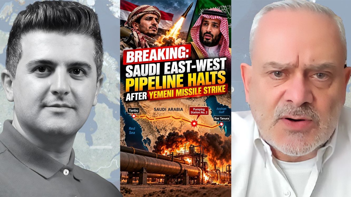 cover art for Col. Jacques Baud: BREAKING: Saudi East-West Pipeline Halts After Yemeni Missile Strike