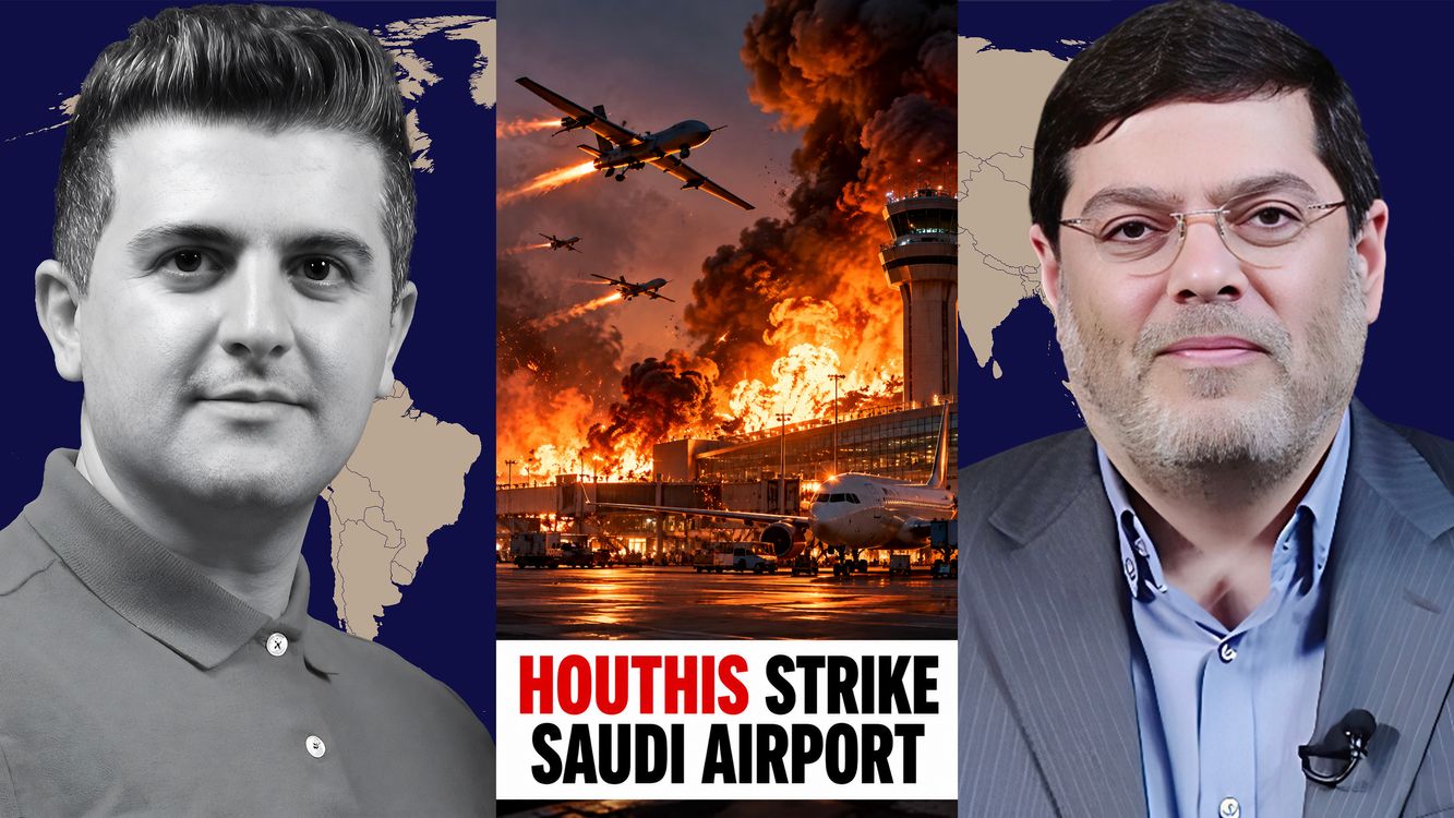 cover art for Seyed M. Marandi: BREAKING: Houthis Strike Saudi Airport as Massive Yemen Offensive Expands