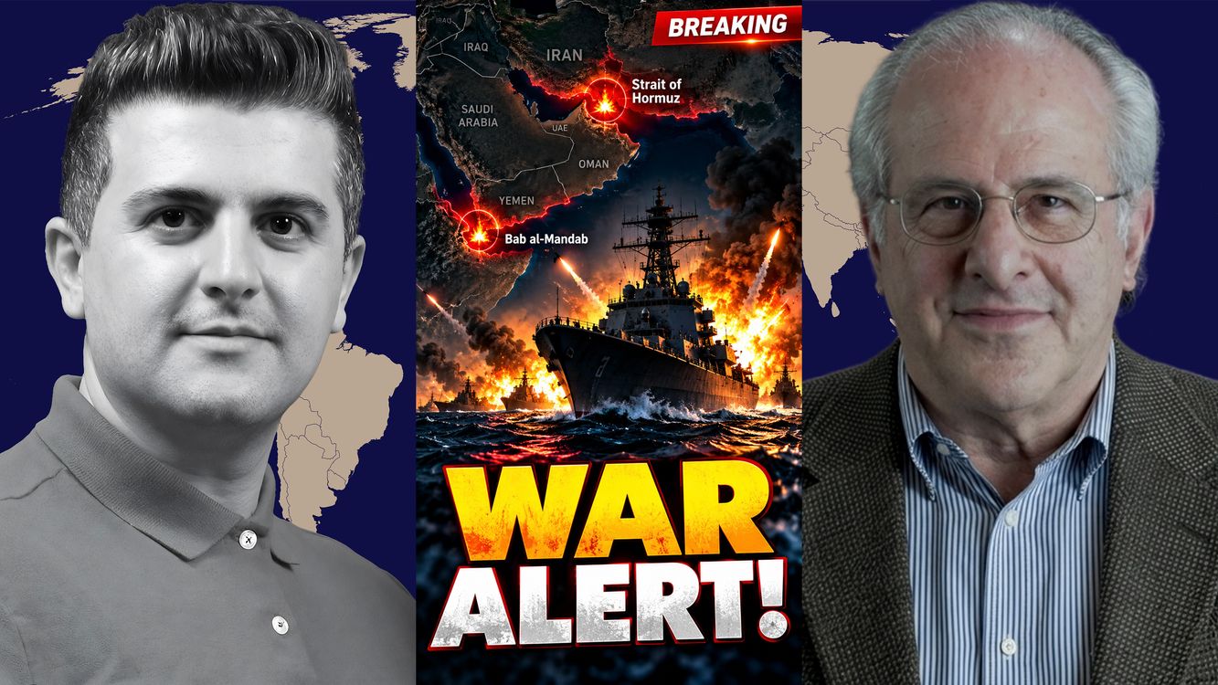 cover art for Richard Wolff: BREAKING: Pentagon Prepares for New Iran War as Hormuz & Bab al-Mandab Burn