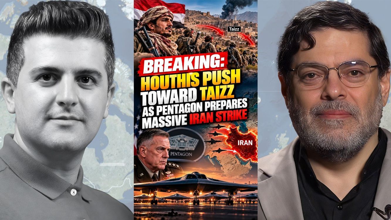 cover art for Seyed M. Marandi: BREAKING: Houthis Pushe Toward Taizz as Pentagon Prepares Massive Iran Strike