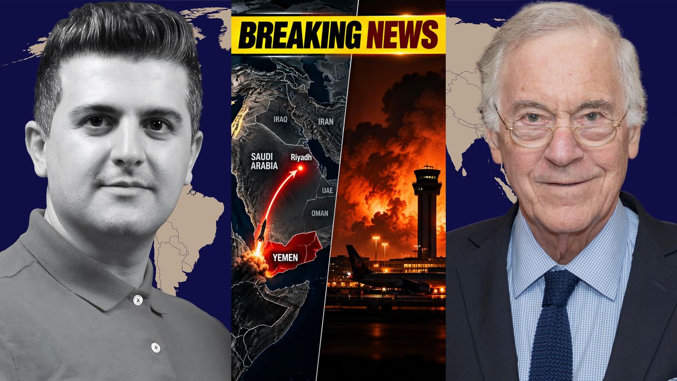 cover art for Steve Hanke: BREAKING: Yemeni Ballistic Missile Strikes Riyadh Airport— Multiple Casualties Reported