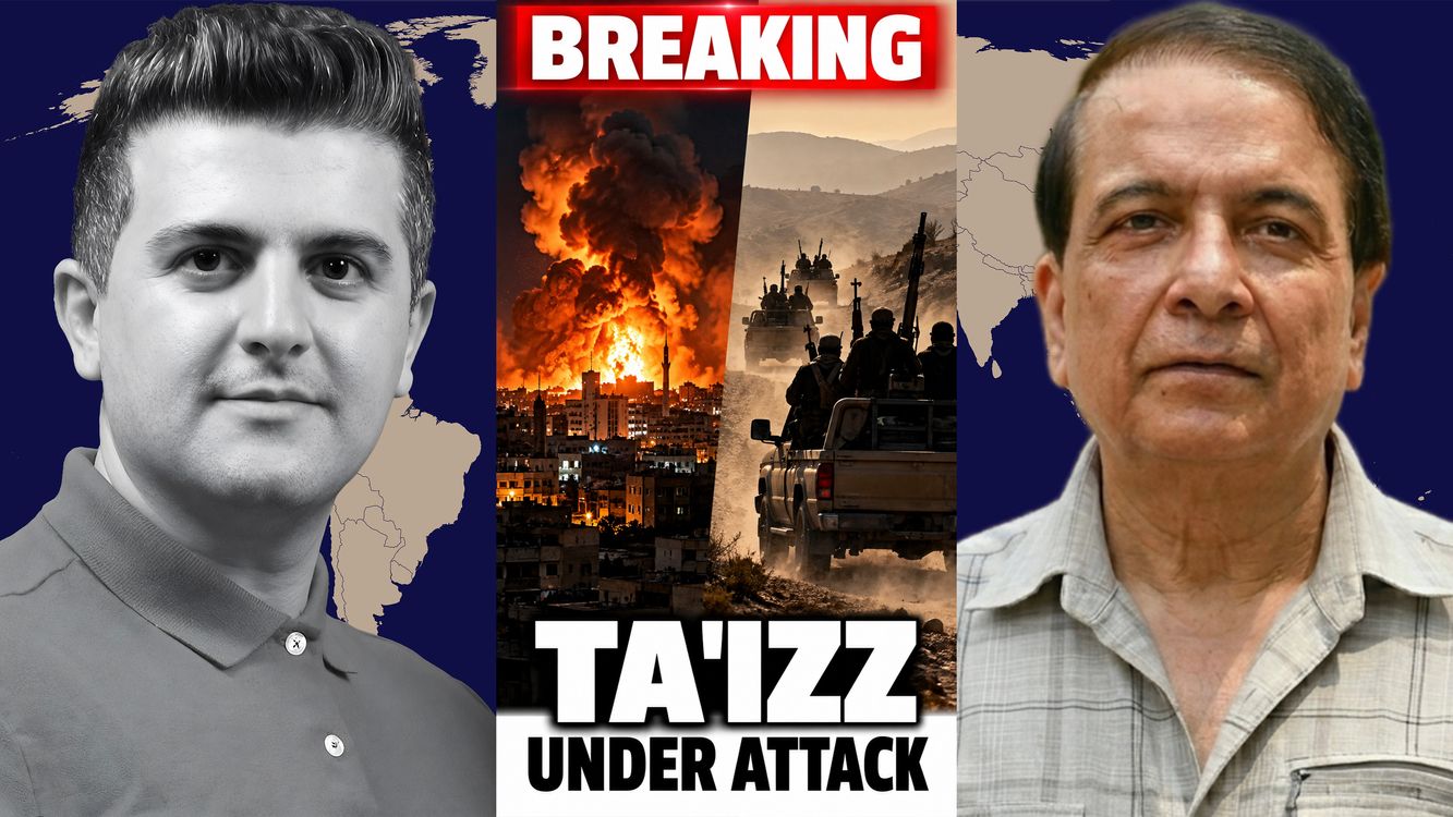 cover art for Pravin Sawhney: BREAKING: Saudi Airstrikes Hit Ta'izz as Houthis Advance on the Ground