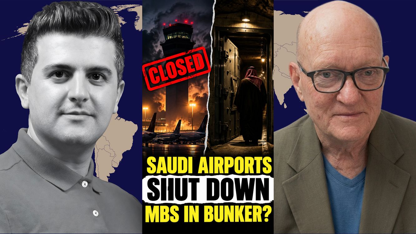 cover art for Col. Larry Wilkerson: Riyadh Airport Closed After Missile Strike as MBS Moves Bunker to Bunker