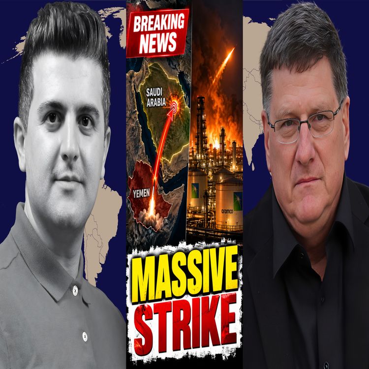 cover art for Scott Ritter: BREAKING: Two Ships Sinking in Hormuz -Massive Missile Strike on Saudi Aramco & Riyadh
