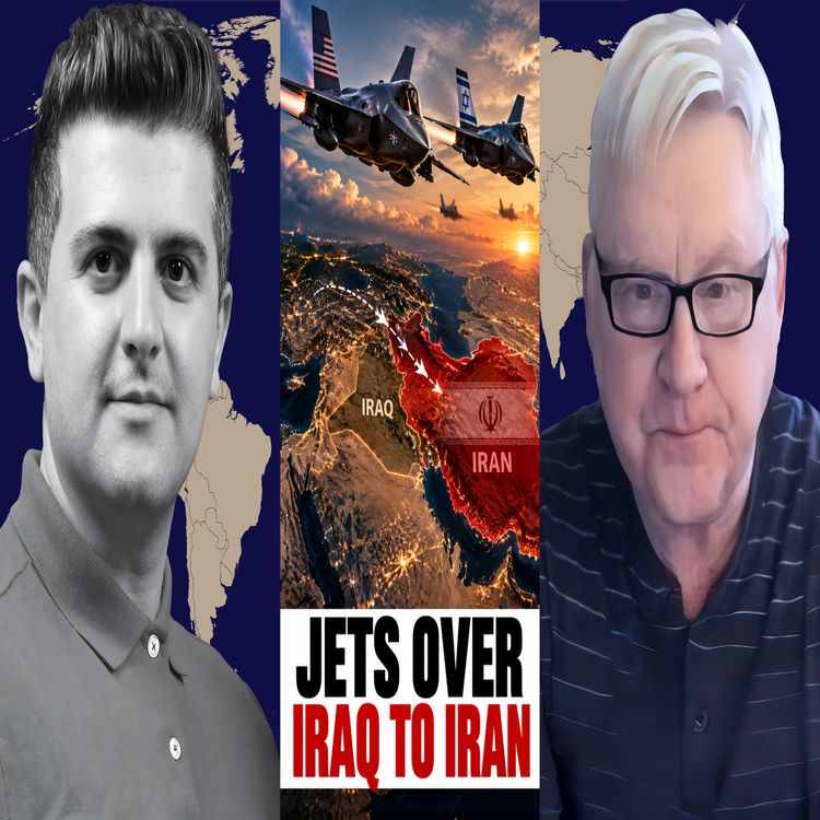 cover art for BREAKING: U.S. & ISRAELI FIGHTER JETS SIMULATE ATTACK ON IRAN OVER IRAQ - w/ Andrei Martyanov