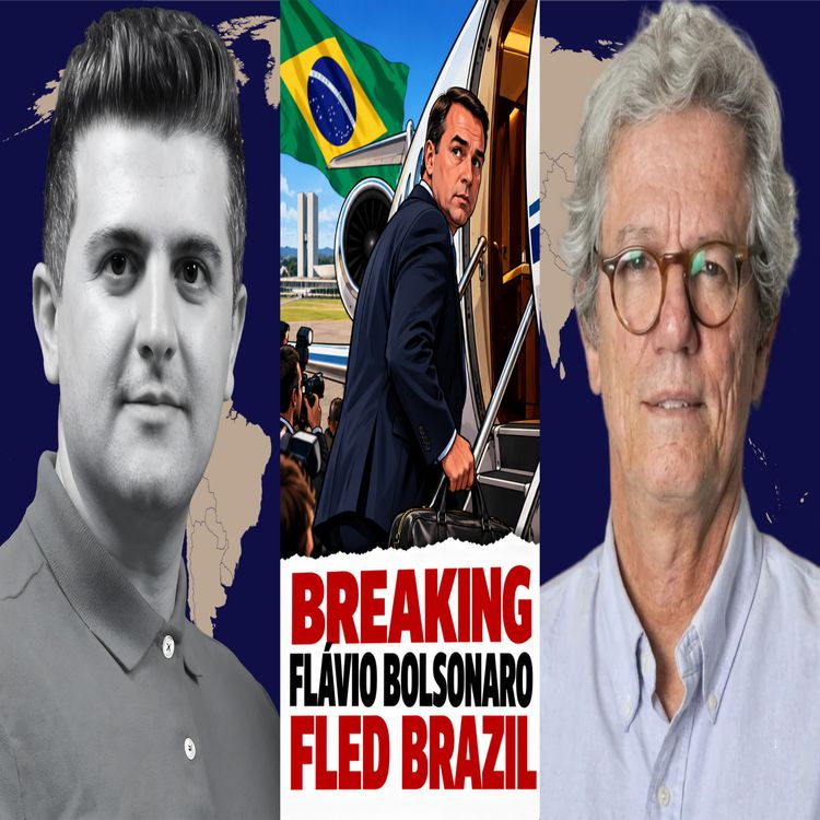 cover art for Paulo Nogueira Batista Jr.: Flávio Bolsonaro Fled Brazil on Private Jet After Election Loss