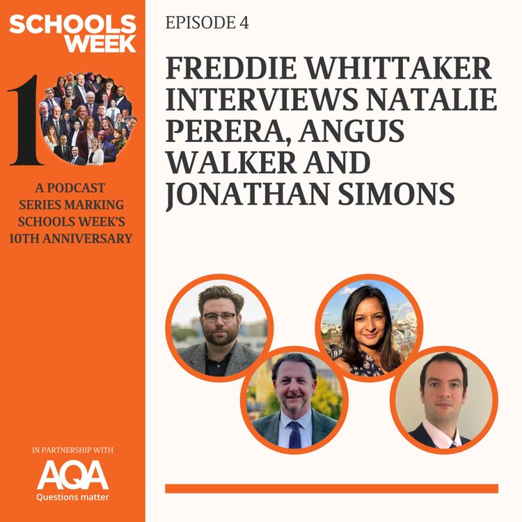 cover art for Freddie Whittaker interviews Natalie Perera, Angus Walker and Jonathan Simons