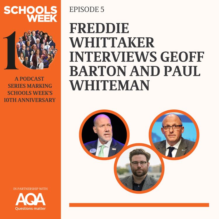 cover art for Freddie Whittaker interviews Geoff Barton and Paul Whiteman
