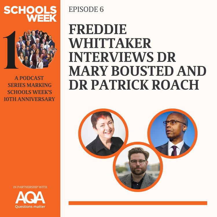 cover art for Freddie Whittaker interviews Dr Mary Bousted and Dr Patrick Roach