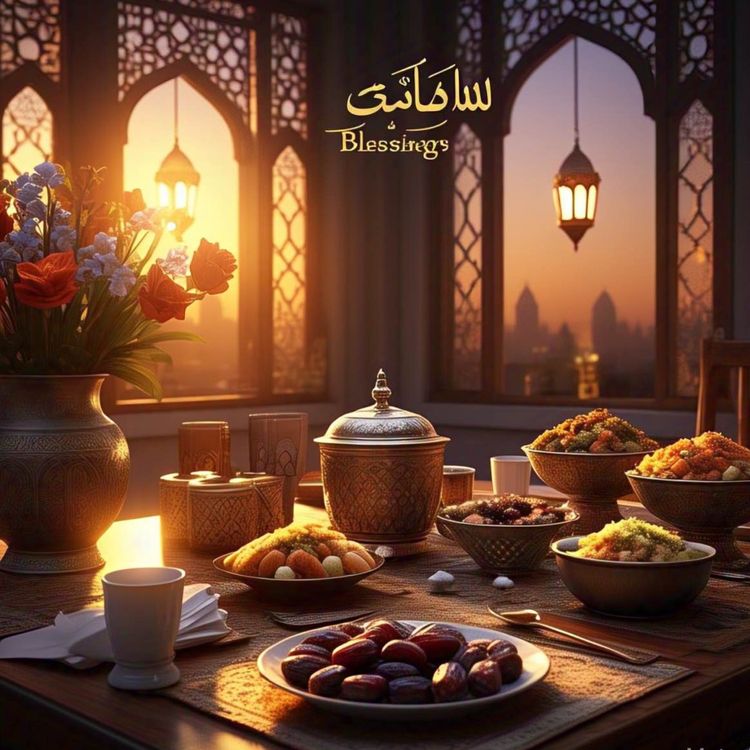 cover art for Blessings of Ramadan: Allah's blessings are sent down even when you eat Sehri.