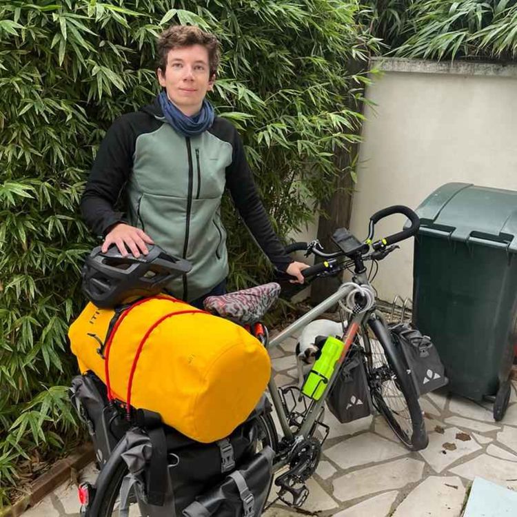 cover art for De la France à la Croatie en vélo : la traversée de l'Europe en solo d'Oscar
