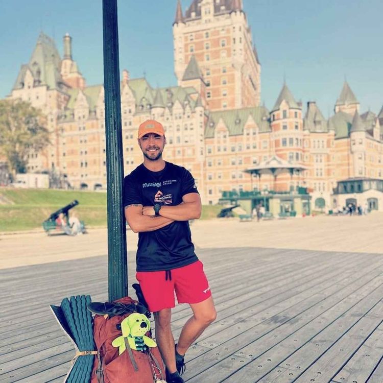 cover art for La traversée du Québec à pied : 3000km en 100 jours avec Alexandre