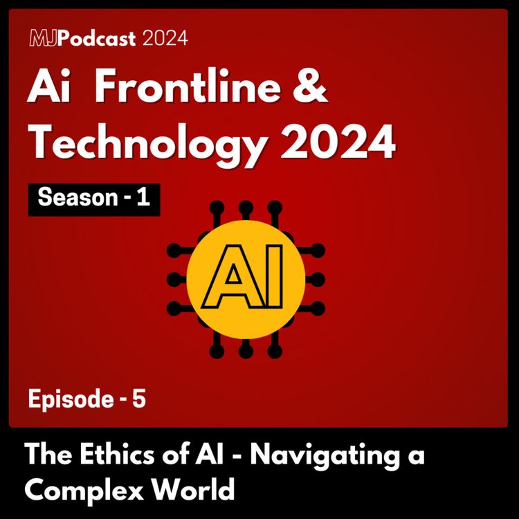 cover art for The Ethics of AI - Navigating a Complex World