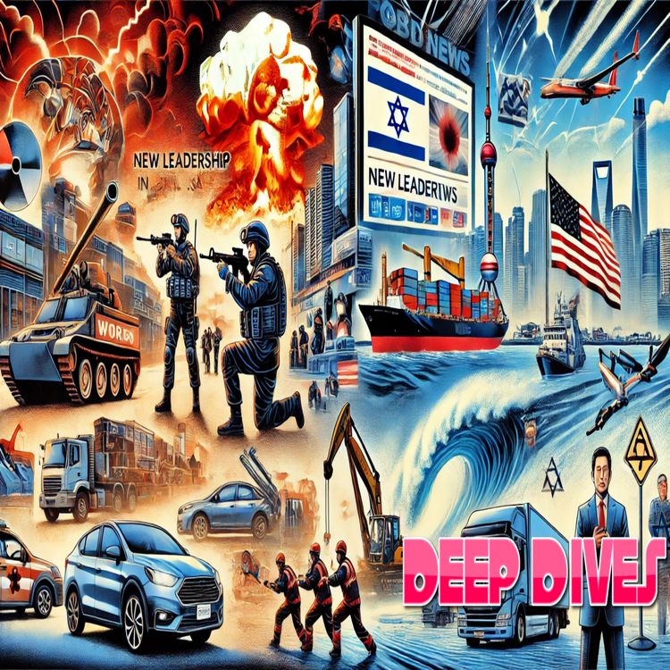 cover art for Deep Dives Weekend Edition:  October 5, 2024 - Edge of Conflict: Global Crises Unfolding