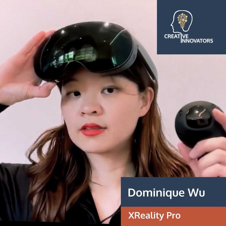 cover art for Building VR Community through Learning . . . with Dominique Wu