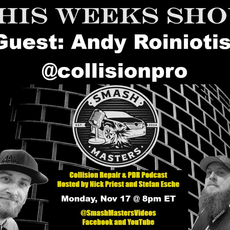 cover art for Episode 77 - Guest: Andy Roiniotis, @collisionpro