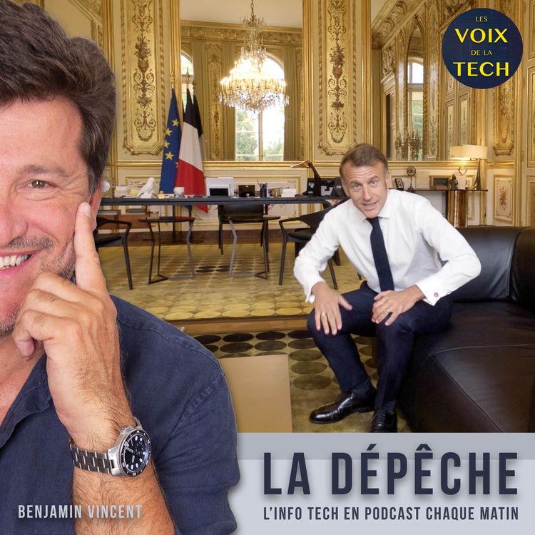 cover art for La dépêche | J’ai testé le défilé du 14 juillet avec Emmanuel Macron en vidéo immersive