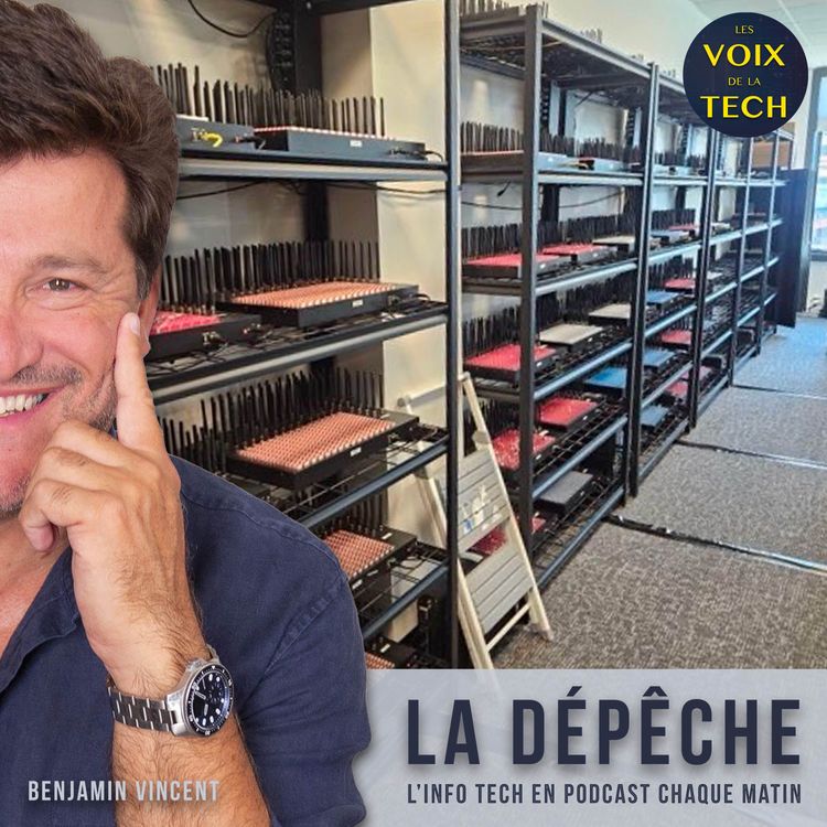 cover art for La dépêche | 100.000 cartes SIM et 300 serveurs : à quoi devait servir l’incroyable réseau mobile pirate démantelé par le FBI à New York ?