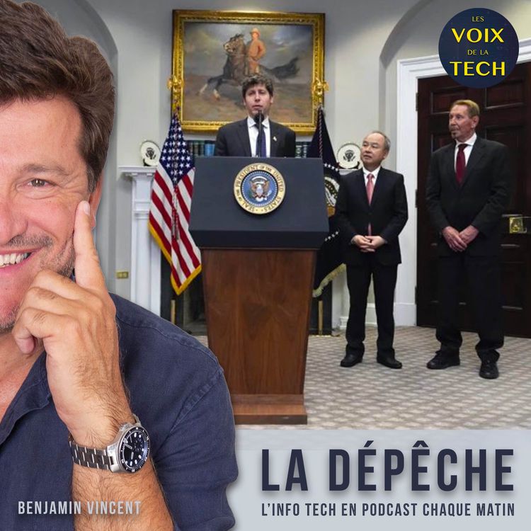 cover art for La dépêche | 100 milliards de $ : la nouvelle unité de mesure de l’intelligence artificielle