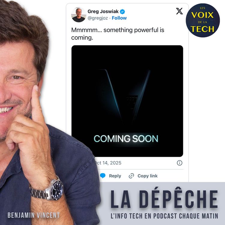 cover art for La dépêche | Officiel : Apple s’apprête à lancer son processeur “Mmmmm“ (le M5)