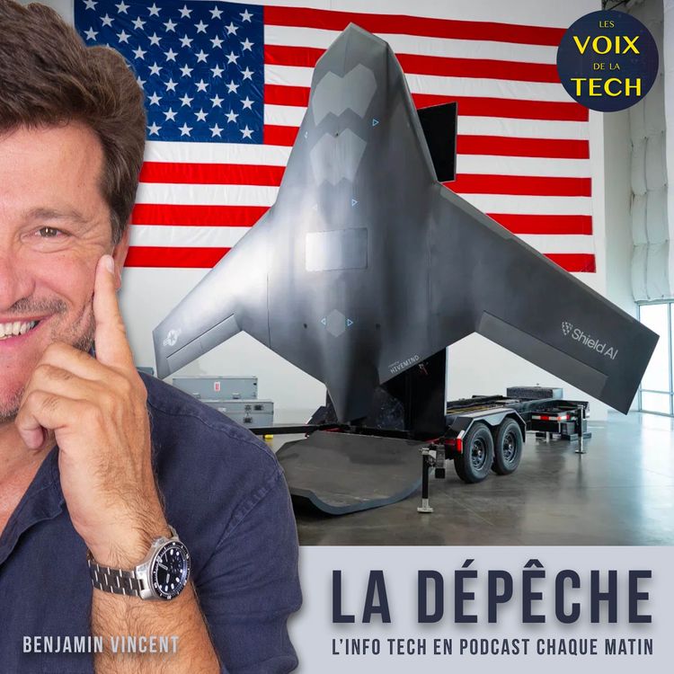 cover art for La dépêche | X-BAT : l’avion chauve-souris sans pilote guidé par l’IA à décollage et atterrissage vertical