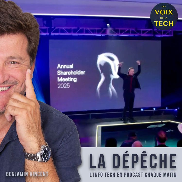 cover art for La dépêche | Tesla à Elon Musk : OK pour 1.000 milliards de dollars sous conditions dans 10 ans