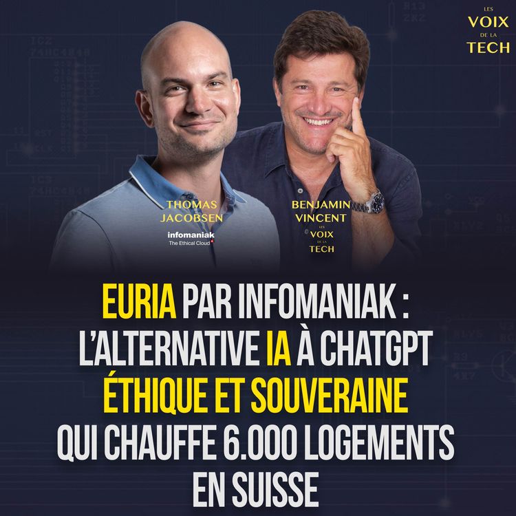 cover art for Euria par Infomaniak, l’alternative IA éthique et souveraine à chatGPT, qui chauffe 6.000 logements en Suisse