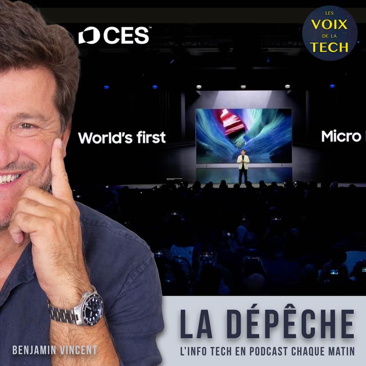 cover art for La dépêche CES 2026 depuis Las Vegas | En attendant l’ouverture et la keynote Lenovo à la Sphère