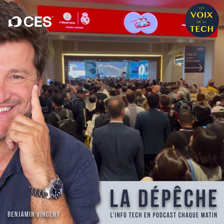cover art for La dépêche CES 2026 (Jour 3) | Presque l’affluence des grandes années et je suis allé dans l’ISS… grâce à la Sphère
