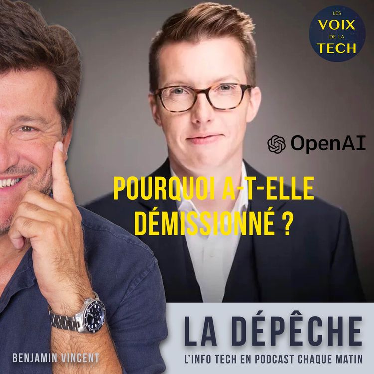 cover art for La dépêche | OpenAI : la patronne de la robotique part et s'inquiète du contrat avec le Pentagone