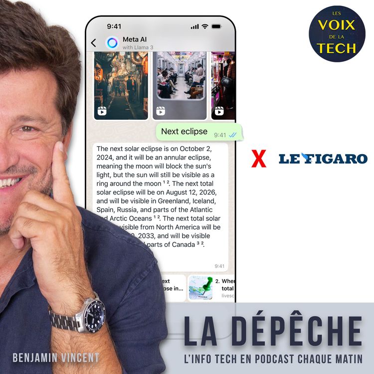 cover art for La dépêche | Meta signe avec Le Figaro (archives + news) pour alimenter Meta AI