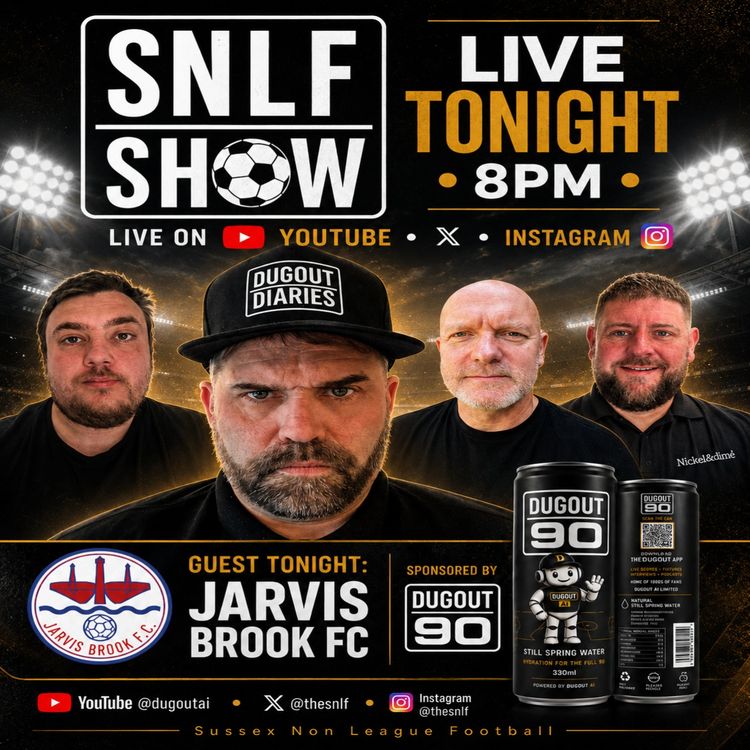cover art for The SNLF Live with Jarvis Brook Gaffer Raff (19 August 2026)