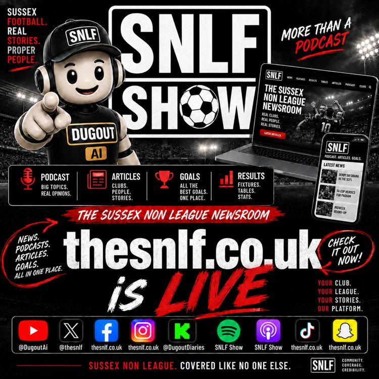 cover art for The SNLF Show with Infinity FC (16 September 2026)