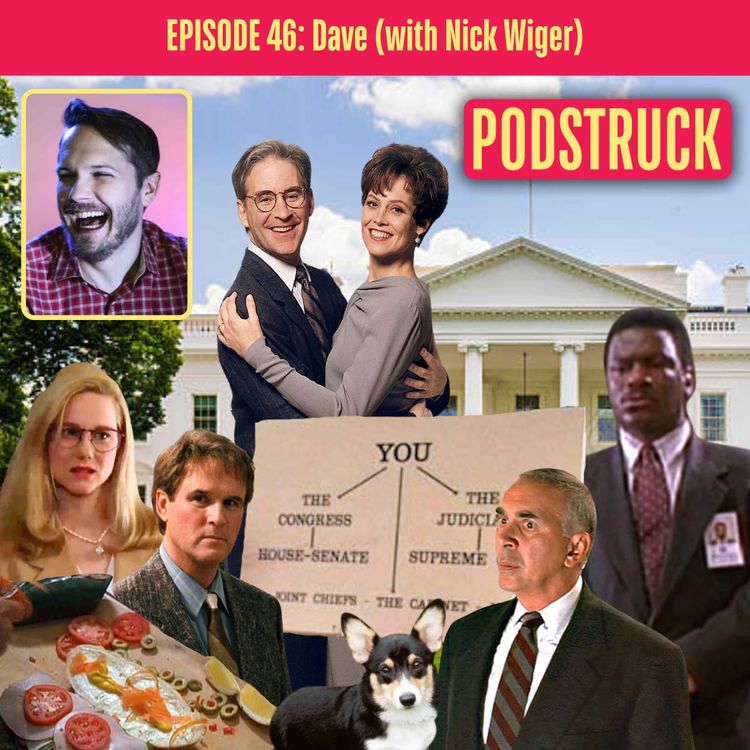 cover art for Dave: What If Criminals Couldn't Be President (with Nick Wiger)