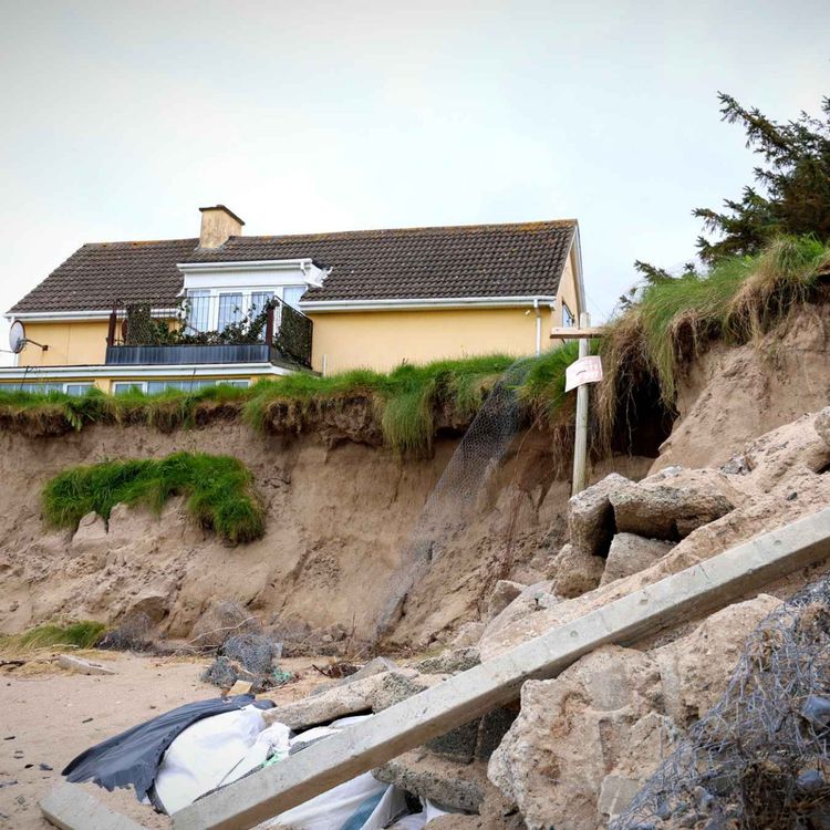 cover art for How many homes are at risk from coastal erosion in Ireland?