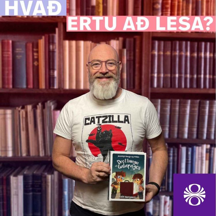 cover art for Drottningin af Galapagos og fleira um Freyju og Frikka